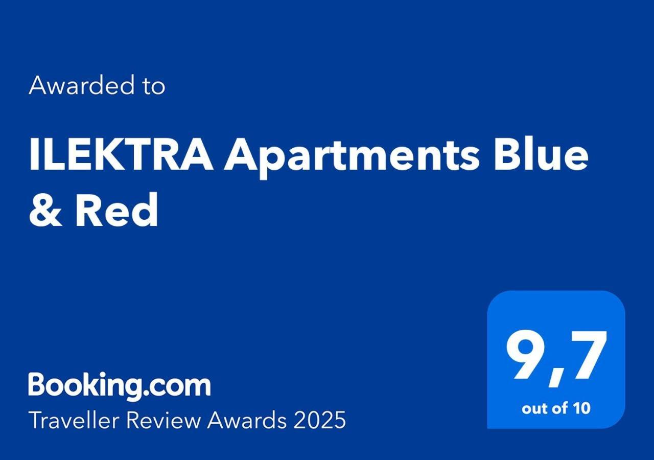 Ilektra Apartments Blue & Red Πλαταριά Εξωτερικό φωτογραφία